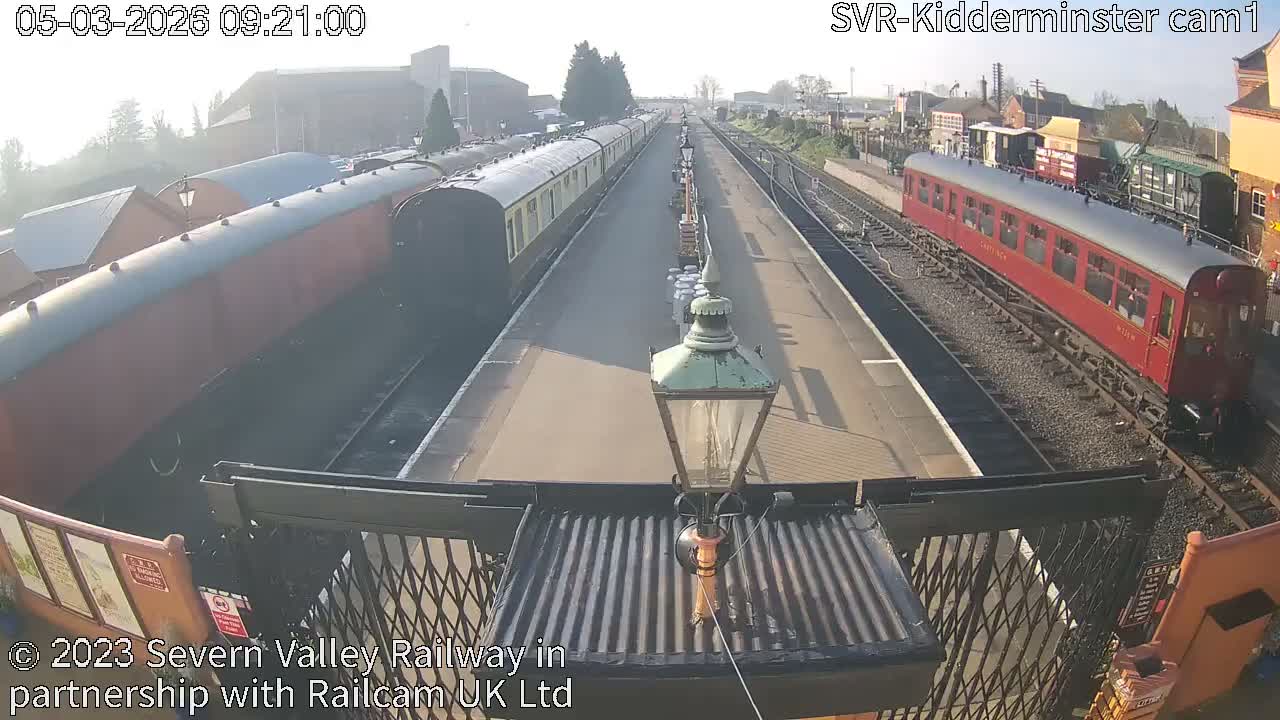 Inside Kidderminster Station, Severn Valley Railway Live Cam - Kidderminster, Wyre Forest, Worcestershire, West Midlands, England, United Kingdom