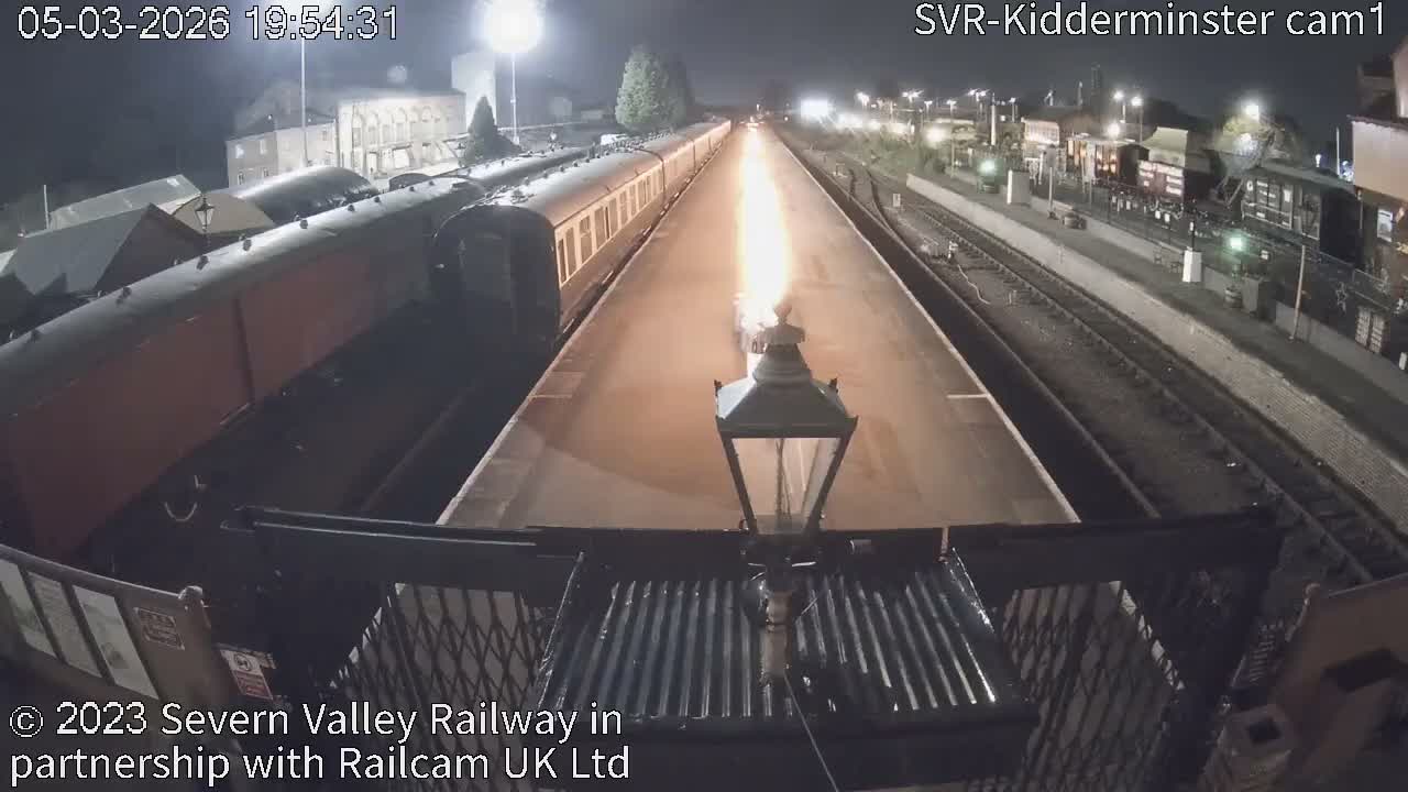 Inside Kidderminster Station, Severn Valley Railway Live Cam - Kidderminster, Wyre Forest, Worcestershire, West Midlands, England, United Kingdom