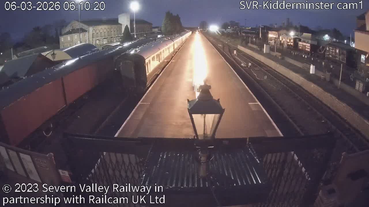 Inside Kidderminster Station, Severn Valley Railway Live Cam - Kidderminster, Wyre Forest, Worcestershire, West Midlands, England, United Kingdom