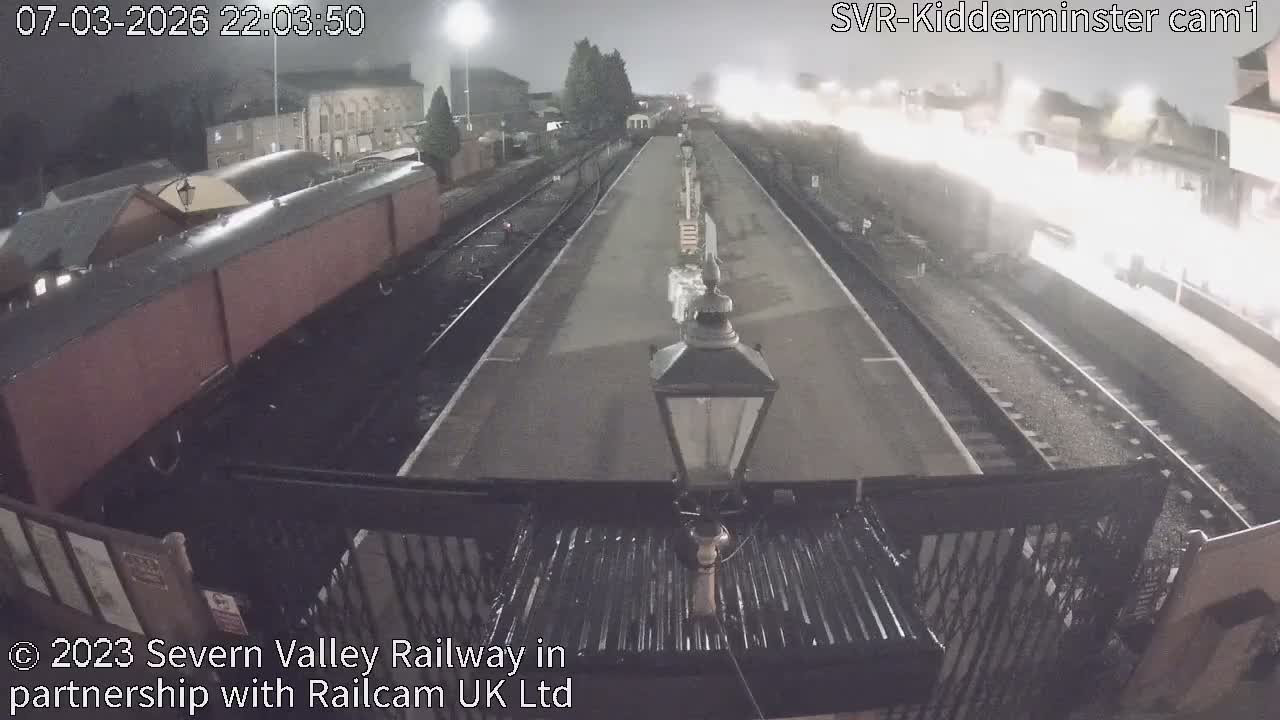 Inside Kidderminster Station, Severn Valley Railway Live Cam - Kidderminster, Wyre Forest, Worcestershire, West Midlands, England, United Kingdom