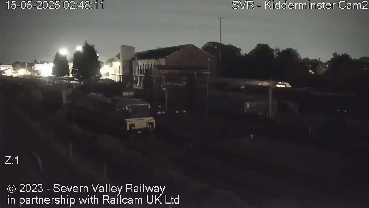 Outside Kidderminster Station, Severn Valley Railway Live Cam - Kidderminster, Wyre Forest, Worcestershire, West Midlands, England, United Kingdom