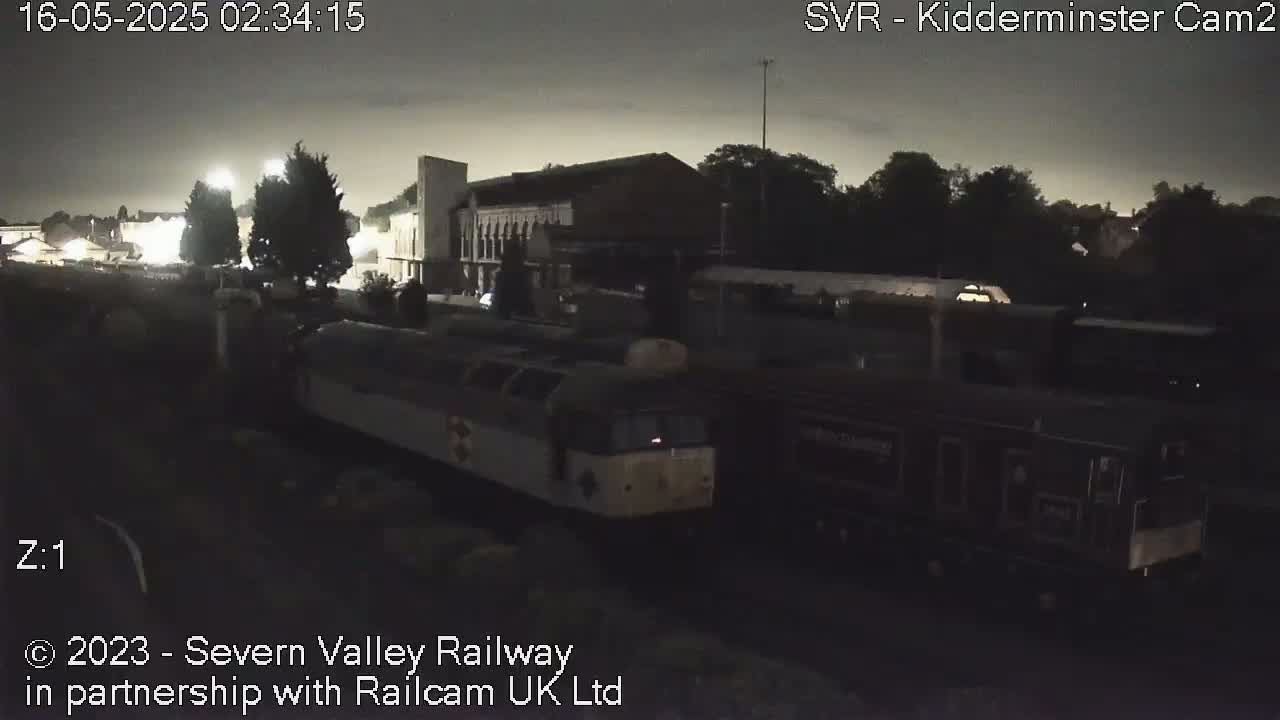 Outside Kidderminster Station, Severn Valley Railway Live Cam - Kidderminster, Wyre Forest, Worcestershire, West Midlands, England, United Kingdom