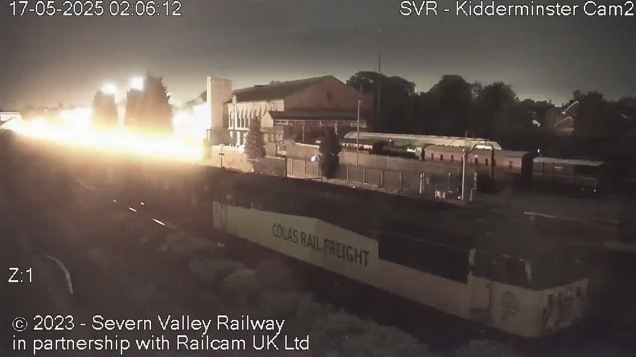 Outside Kidderminster Station, Severn Valley Railway Live Cam - Kidderminster, Wyre Forest, Worcestershire, West Midlands, England, United Kingdom