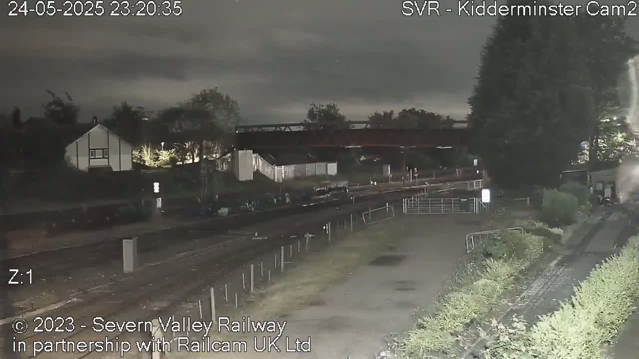 Outside Kidderminster Station, Severn Valley Railway Live Cam - Kidderminster, Wyre Forest, Worcestershire, West Midlands, England, United Kingdom