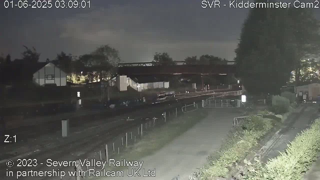 Outside Kidderminster Station, Severn Valley Railway Live Cam - Kidderminster, Wyre Forest, Worcestershire, West Midlands, England, United Kingdom