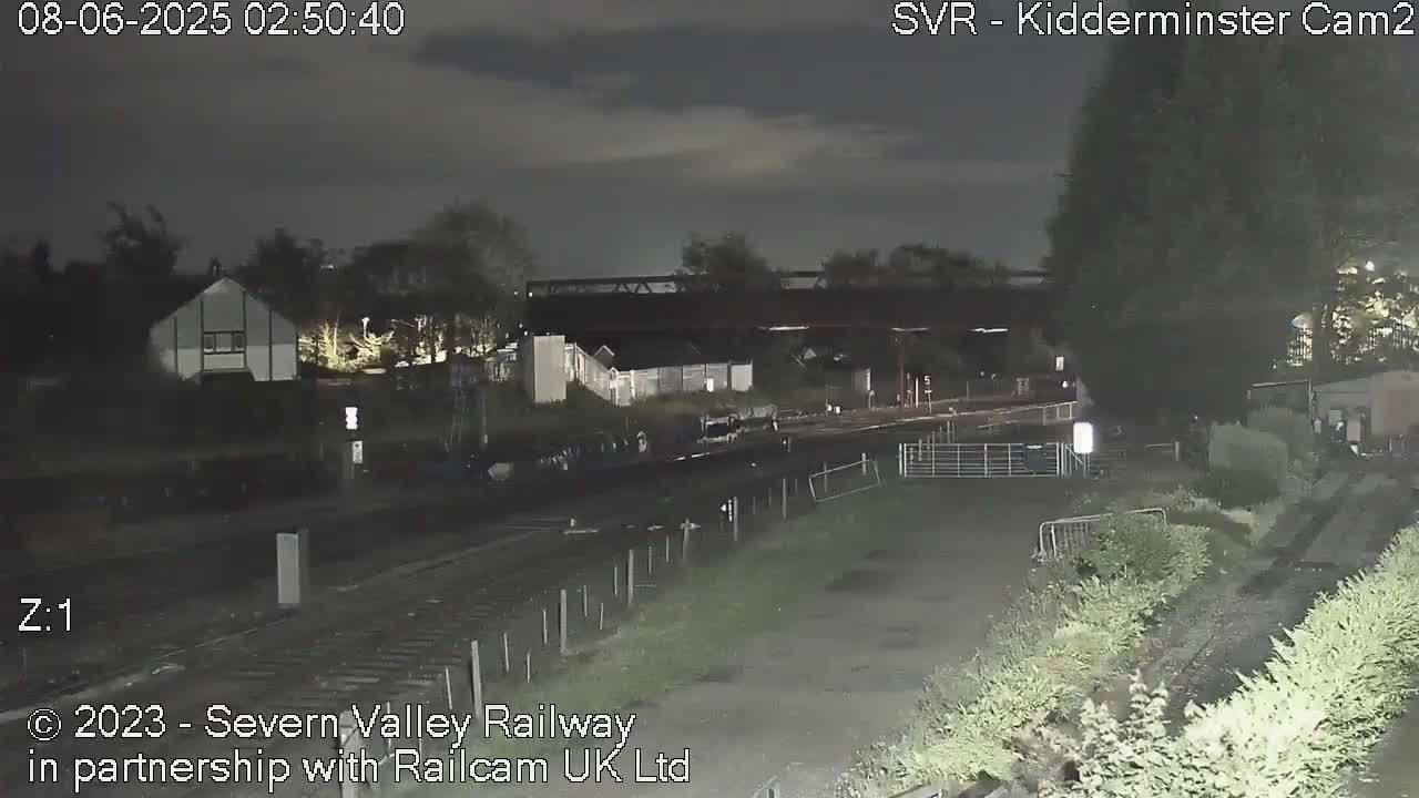 Outside Kidderminster Station, Severn Valley Railway Live Cam - Kidderminster, Wyre Forest, Worcestershire, West Midlands, England, United Kingdom