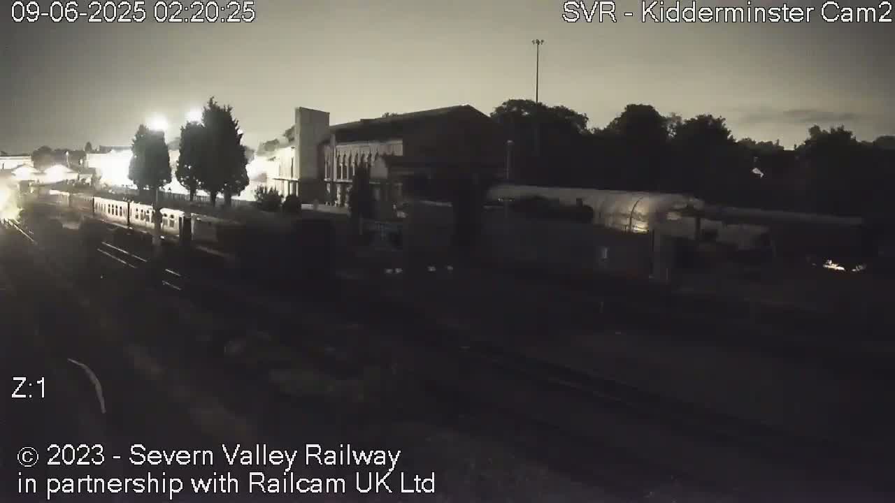 Outside Kidderminster Station, Severn Valley Railway Live Cam - Kidderminster, Wyre Forest, Worcestershire, West Midlands, England, United Kingdom