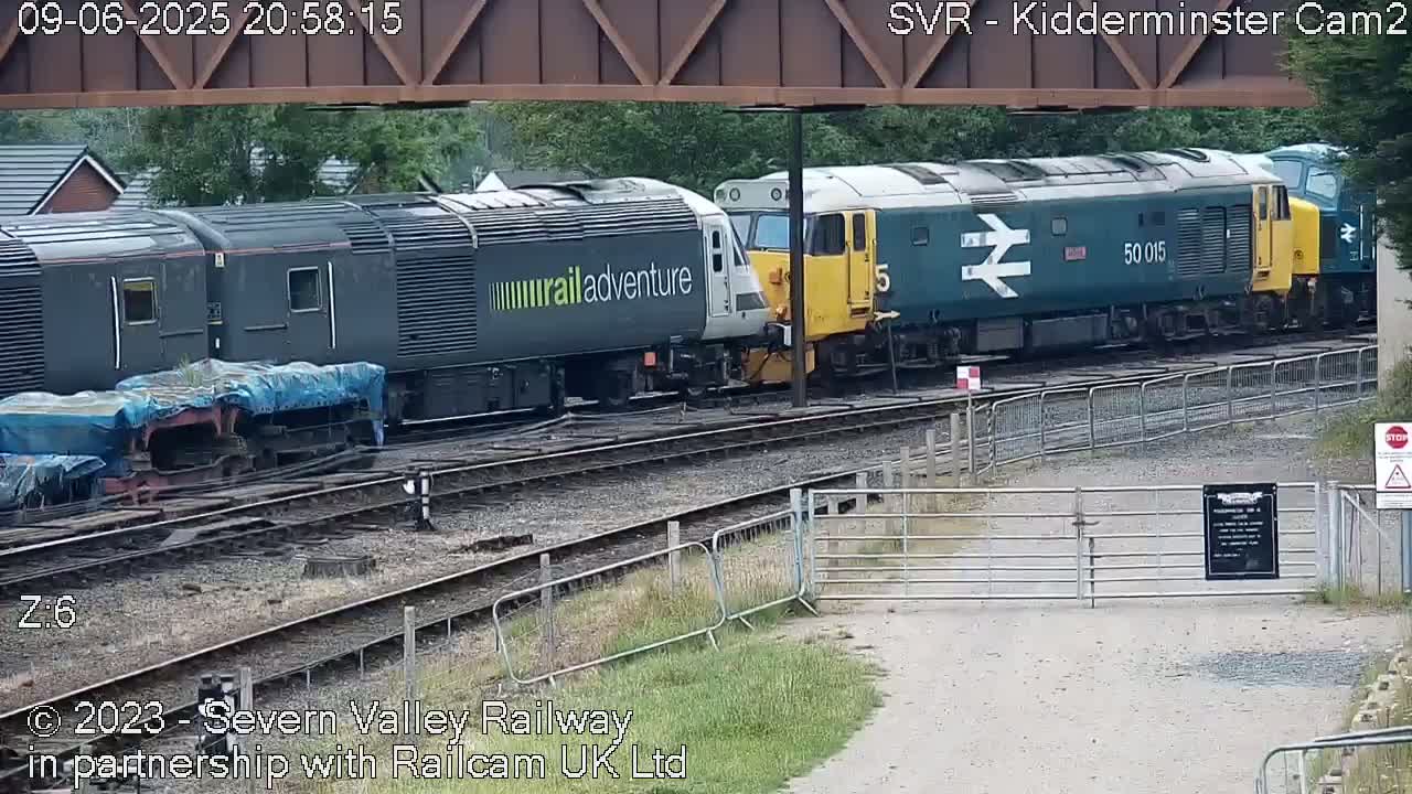 Outside Kidderminster Station, Severn Valley Railway Live Cam - Kidderminster, Wyre Forest, Worcestershire, West Midlands, England, United Kingdom