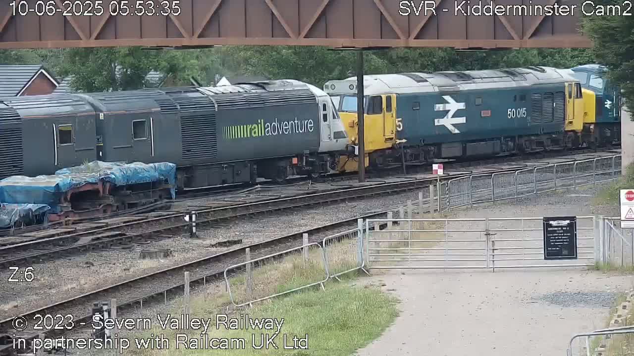Outside Kidderminster Station, Severn Valley Railway Live Cam - Kidderminster, Wyre Forest, Worcestershire, West Midlands, England, United Kingdom