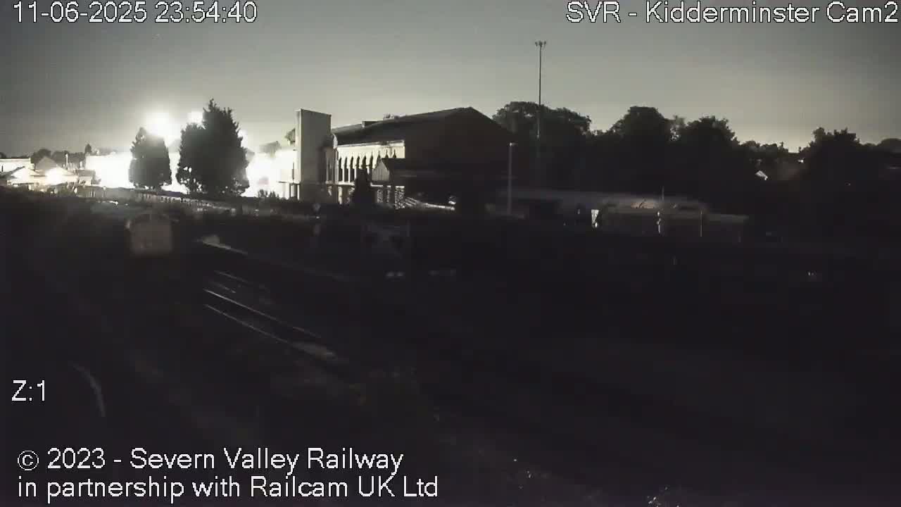 Outside Kidderminster Station, Severn Valley Railway Live Cam - Kidderminster, Wyre Forest, Worcestershire, West Midlands, England, United Kingdom