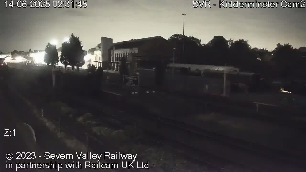 Outside Kidderminster Station, Severn Valley Railway Live Cam - Kidderminster, Wyre Forest, Worcestershire, West Midlands, England, United Kingdom