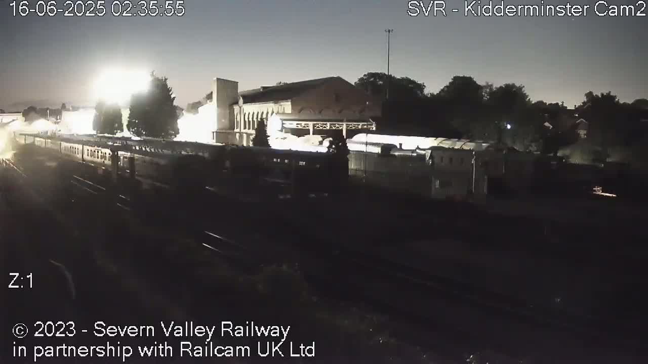 Outside Kidderminster Station, Severn Valley Railway Live Cam - Kidderminster, Wyre Forest, Worcestershire, West Midlands, England, United Kingdom