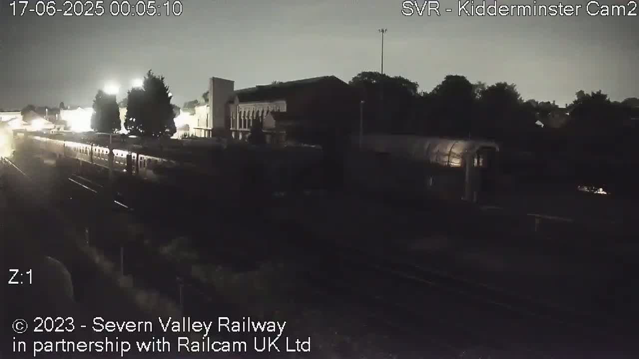 Outside Kidderminster Station, Severn Valley Railway Live Cam - Kidderminster, Wyre Forest, Worcestershire, West Midlands, England, United Kingdom
