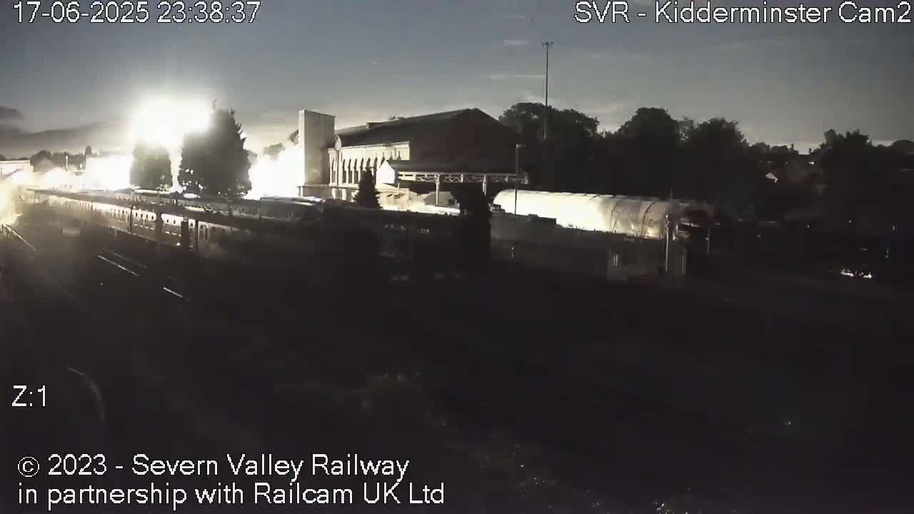 Outside Kidderminster Station, Severn Valley Railway Live Cam - Kidderminster, Wyre Forest, Worcestershire, West Midlands, England, United Kingdom