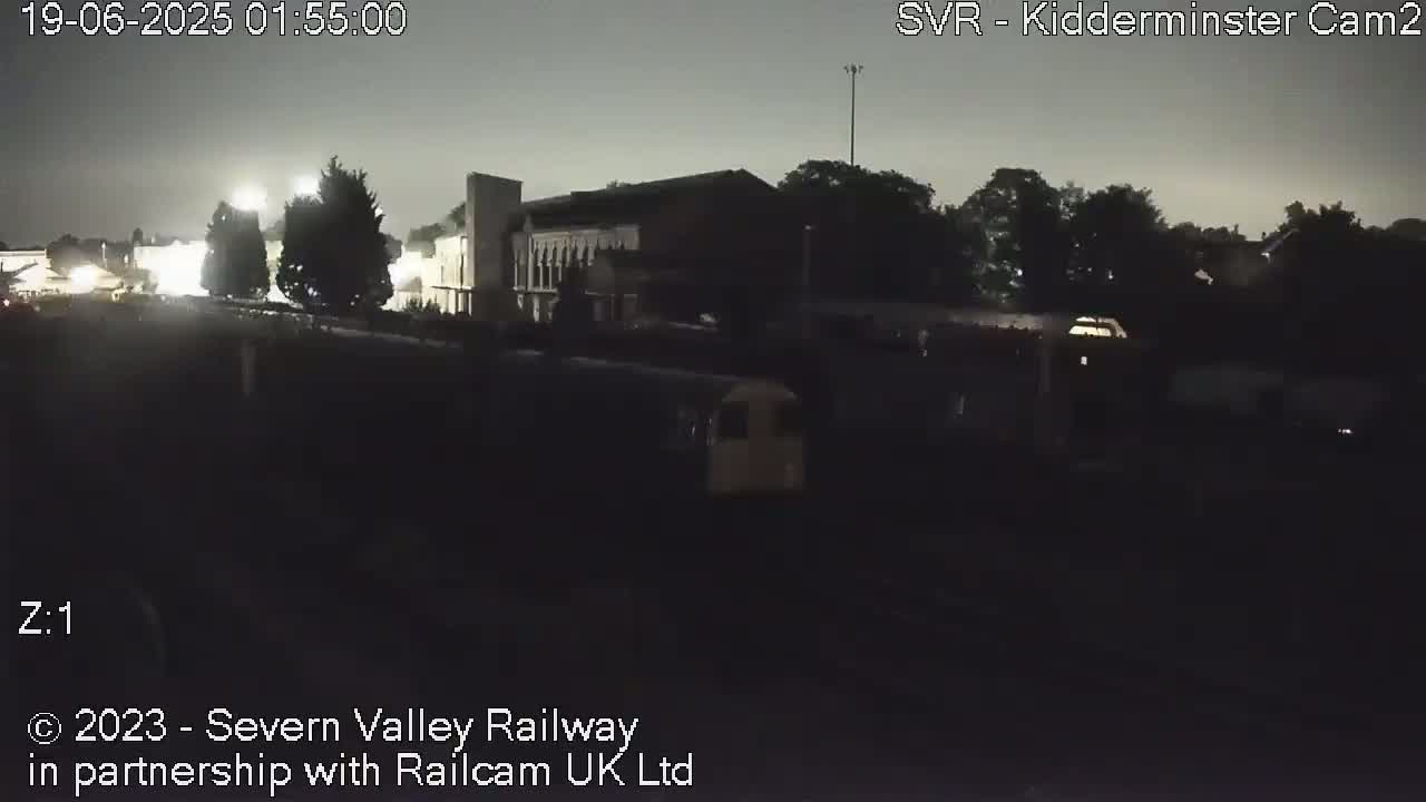 Outside Kidderminster Station, Severn Valley Railway Live Cam - Kidderminster, Wyre Forest, Worcestershire, West Midlands, England, United Kingdom
