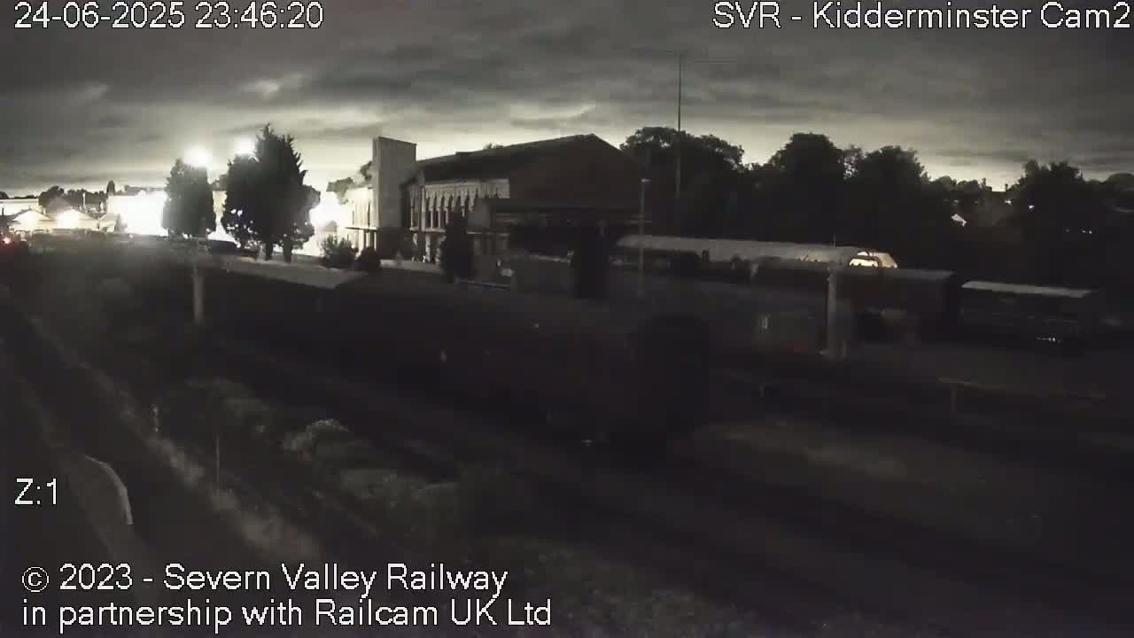 Outside Kidderminster Station, Severn Valley Railway Live Cam - Kidderminster, Wyre Forest, Worcestershire, West Midlands, England, United Kingdom