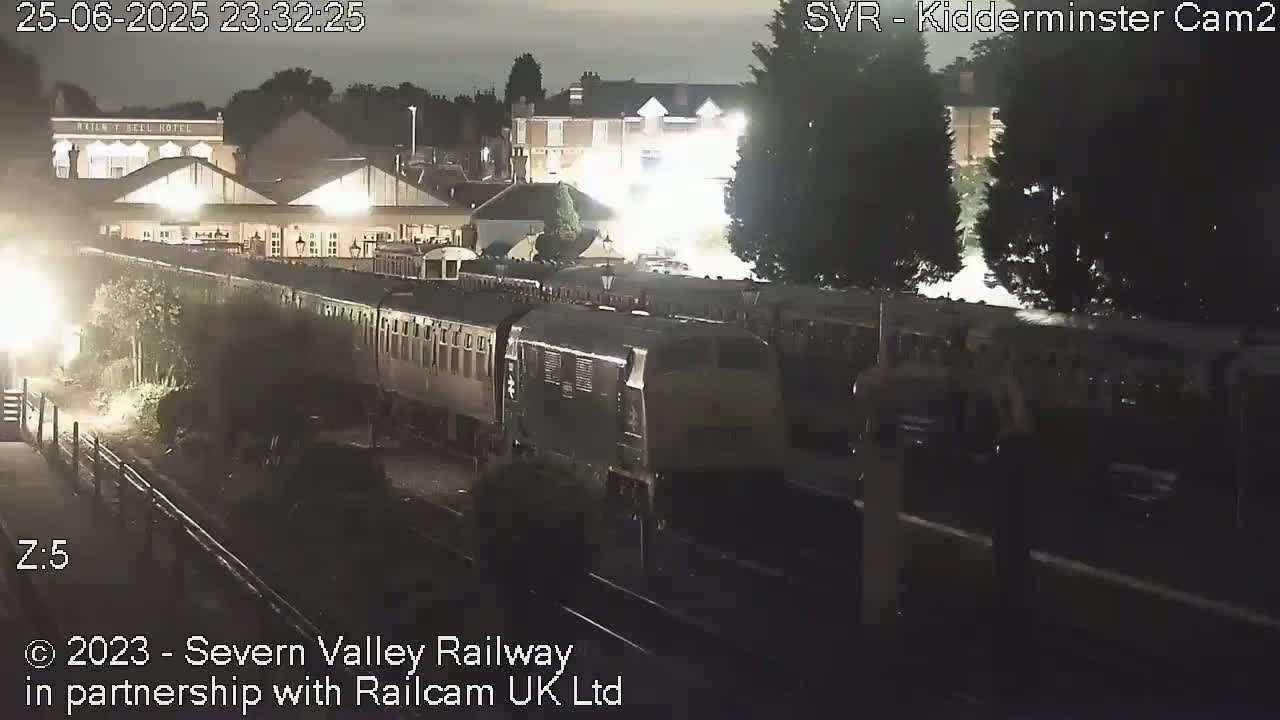 Outside Kidderminster Station, Severn Valley Railway Live Cam - Kidderminster, Wyre Forest, Worcestershire, West Midlands, England, United Kingdom