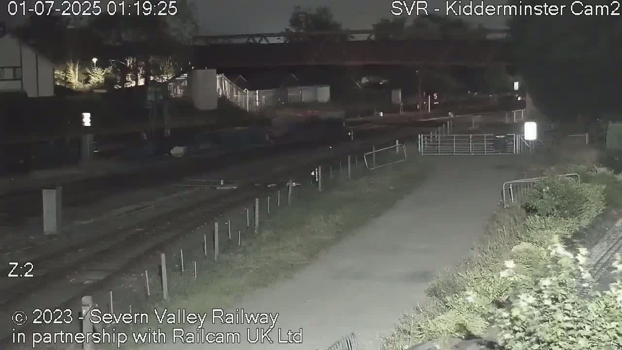 Outside Kidderminster Station, Severn Valley Railway Live Cam - Kidderminster, Wyre Forest, Worcestershire, West Midlands, England, United Kingdom