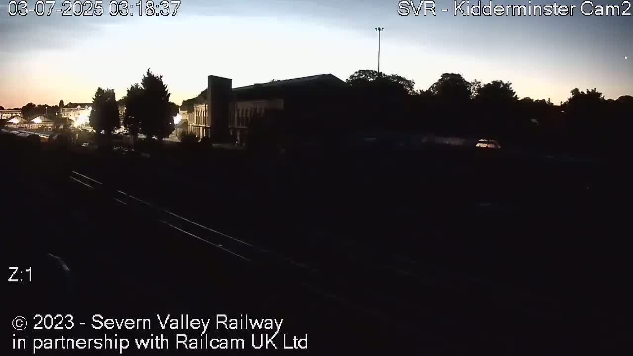 Outside Kidderminster Station, Severn Valley Railway Live Cam - Kidderminster, Wyre Forest, Worcestershire, West Midlands, England, United Kingdom