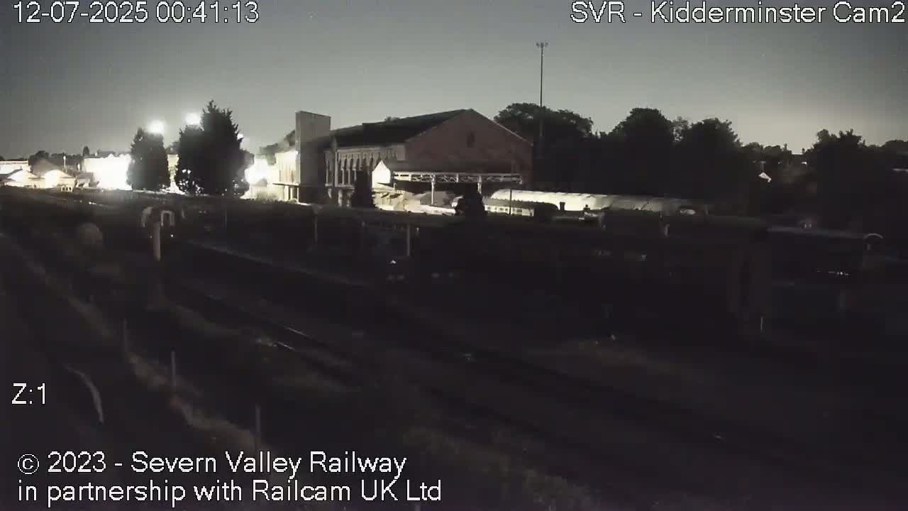 Outside Kidderminster Station, Severn Valley Railway Live Cam - Kidderminster, Wyre Forest, Worcestershire, West Midlands, England, United Kingdom