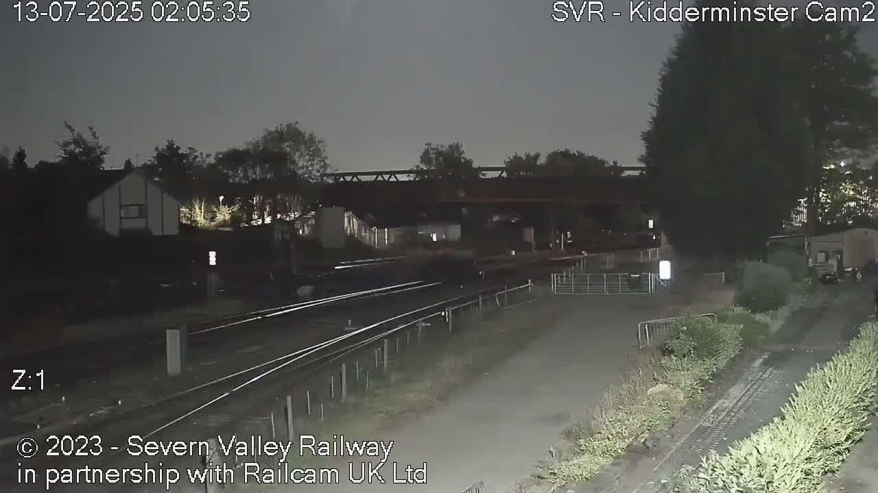 Outside Kidderminster Station, Severn Valley Railway Live Cam - Kidderminster, Wyre Forest, Worcestershire, West Midlands, England, United Kingdom