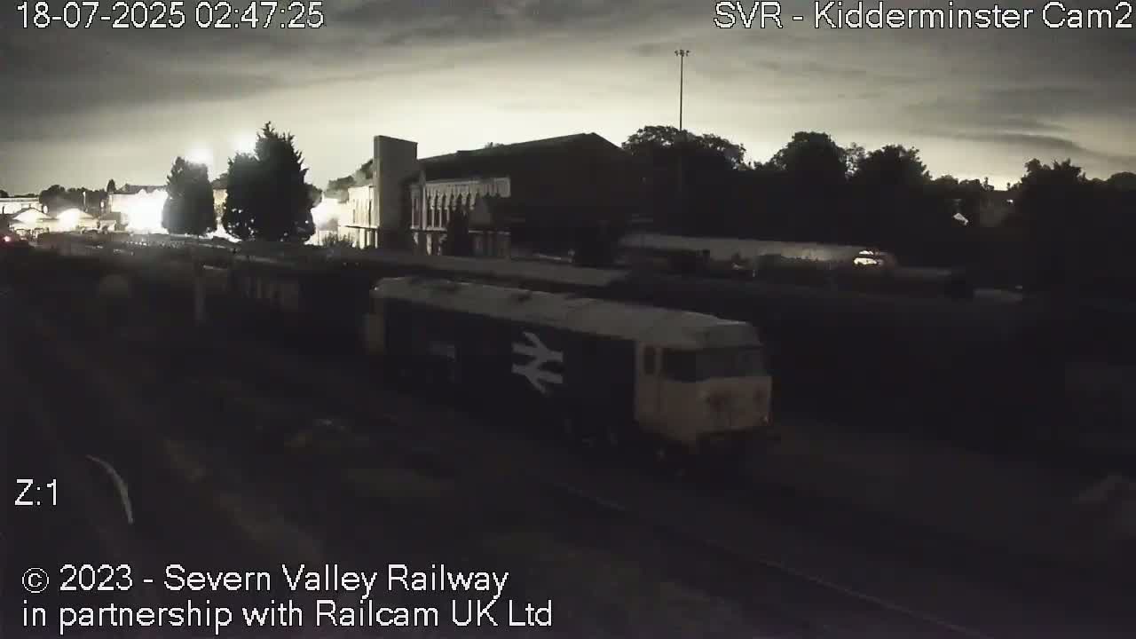 Outside Kidderminster Station, Severn Valley Railway Live Cam - Kidderminster, Wyre Forest, Worcestershire, West Midlands, England, United Kingdom