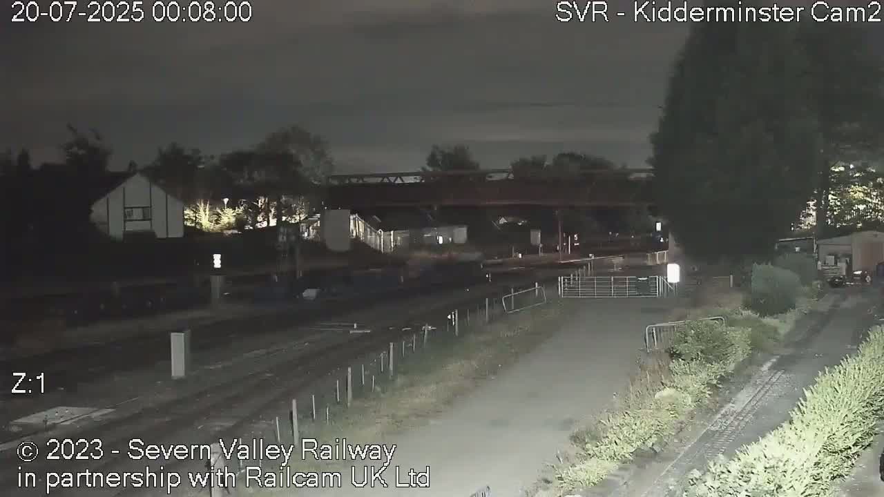 Outside Kidderminster Station, Severn Valley Railway Live Cam - Kidderminster, Wyre Forest, Worcestershire, West Midlands, England, United Kingdom