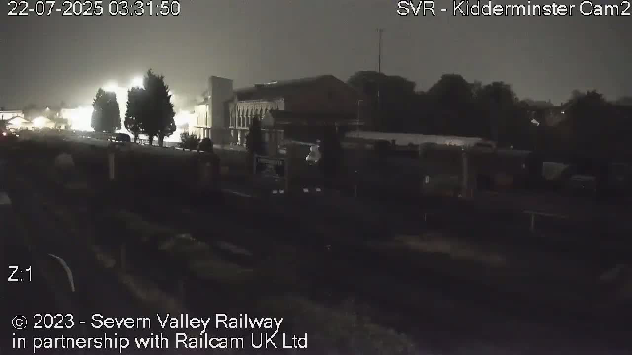 Outside Kidderminster Station, Severn Valley Railway Live Cam - Kidderminster, Wyre Forest, Worcestershire, West Midlands, England, United Kingdom