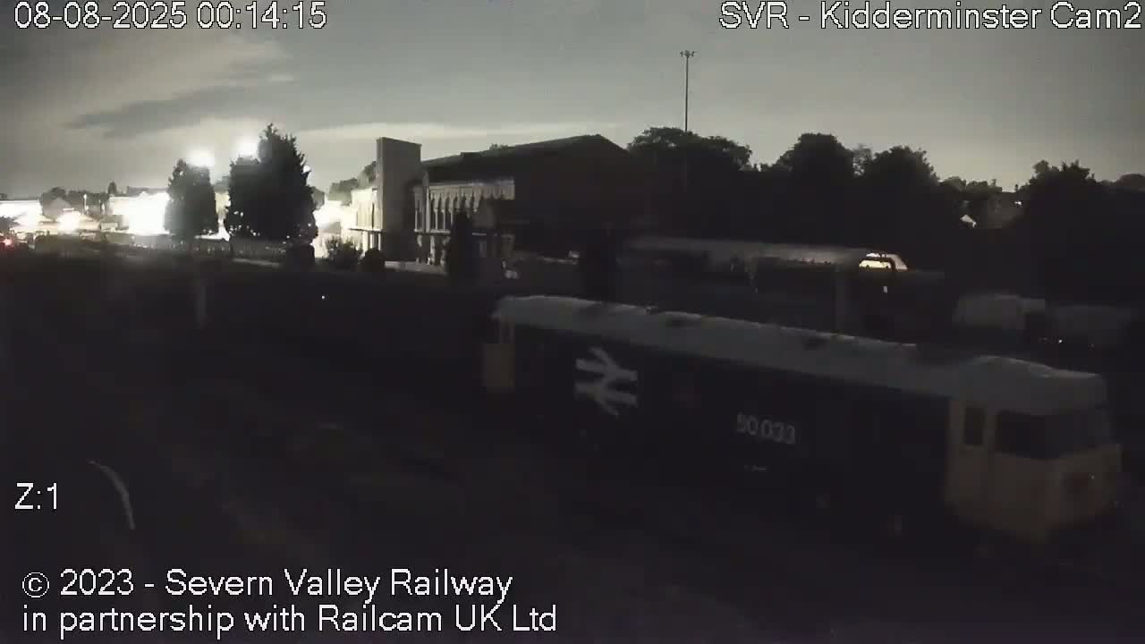 Outside Kidderminster Station, Severn Valley Railway Live Cam - Kidderminster, Wyre Forest, Worcestershire, West Midlands, England, United Kingdom