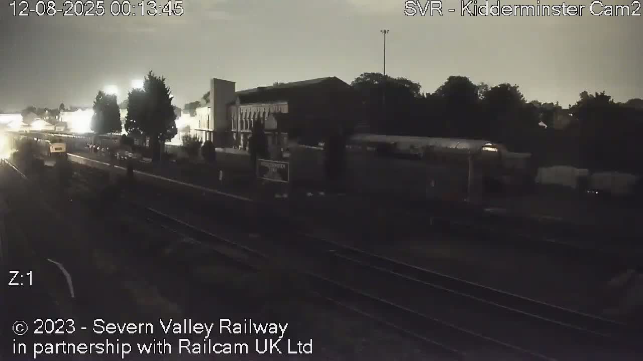 Outside Kidderminster Station, Severn Valley Railway Live Cam - Kidderminster, Wyre Forest, Worcestershire, West Midlands, England, United Kingdom