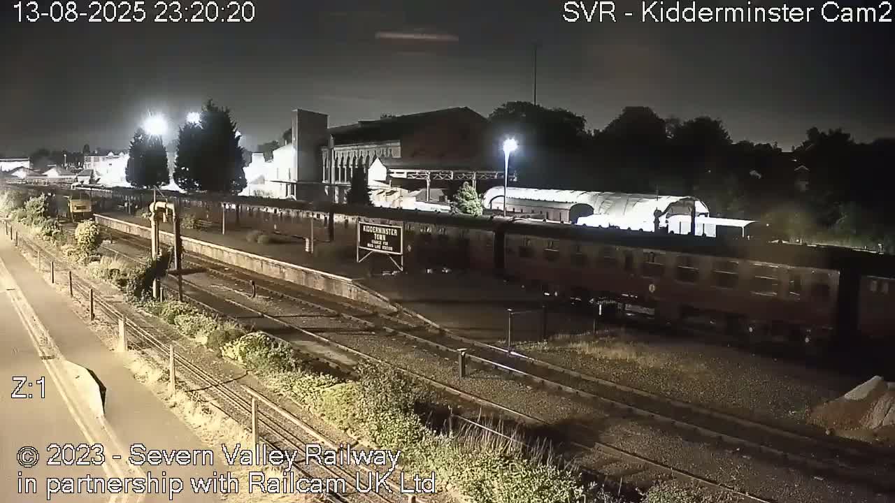 Outside Kidderminster Station, Severn Valley Railway Live Cam - Kidderminster, Wyre Forest, Worcestershire, West Midlands, England, United Kingdom