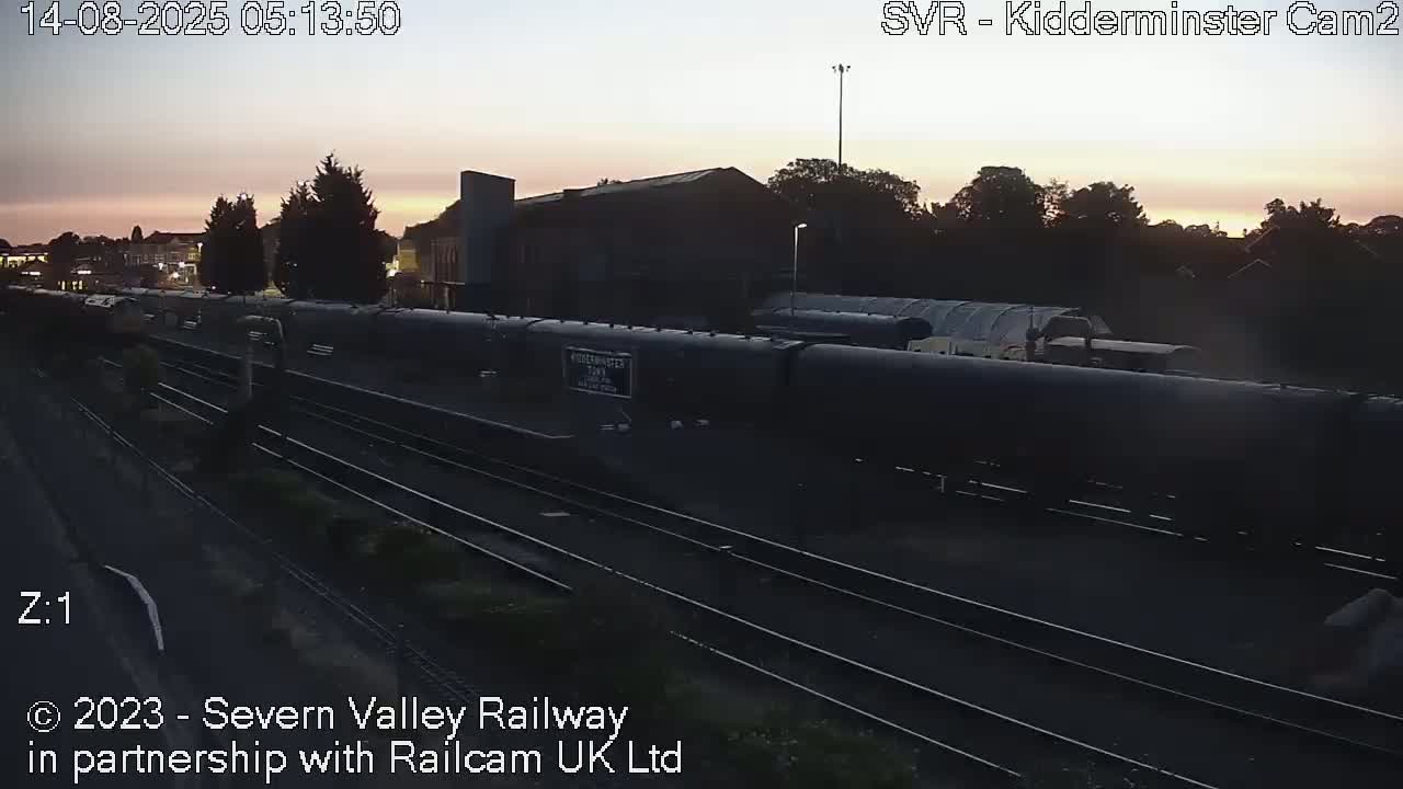 Outside Kidderminster Station, Severn Valley Railway Live Cam - Kidderminster, Wyre Forest, Worcestershire, West Midlands, England, United Kingdom