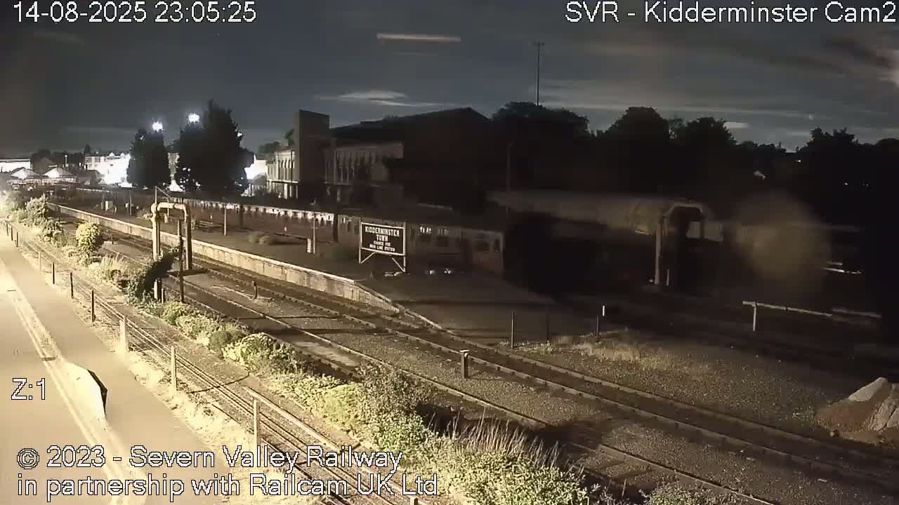 Outside Kidderminster Station, Severn Valley Railway Live Cam - Kidderminster, Wyre Forest, Worcestershire, West Midlands, England, United Kingdom