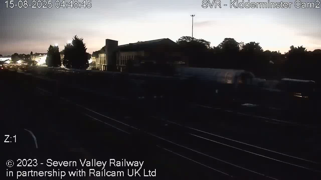 Outside Kidderminster Station, Severn Valley Railway Live Cam - Kidderminster, Wyre Forest, Worcestershire, West Midlands, England, United Kingdom