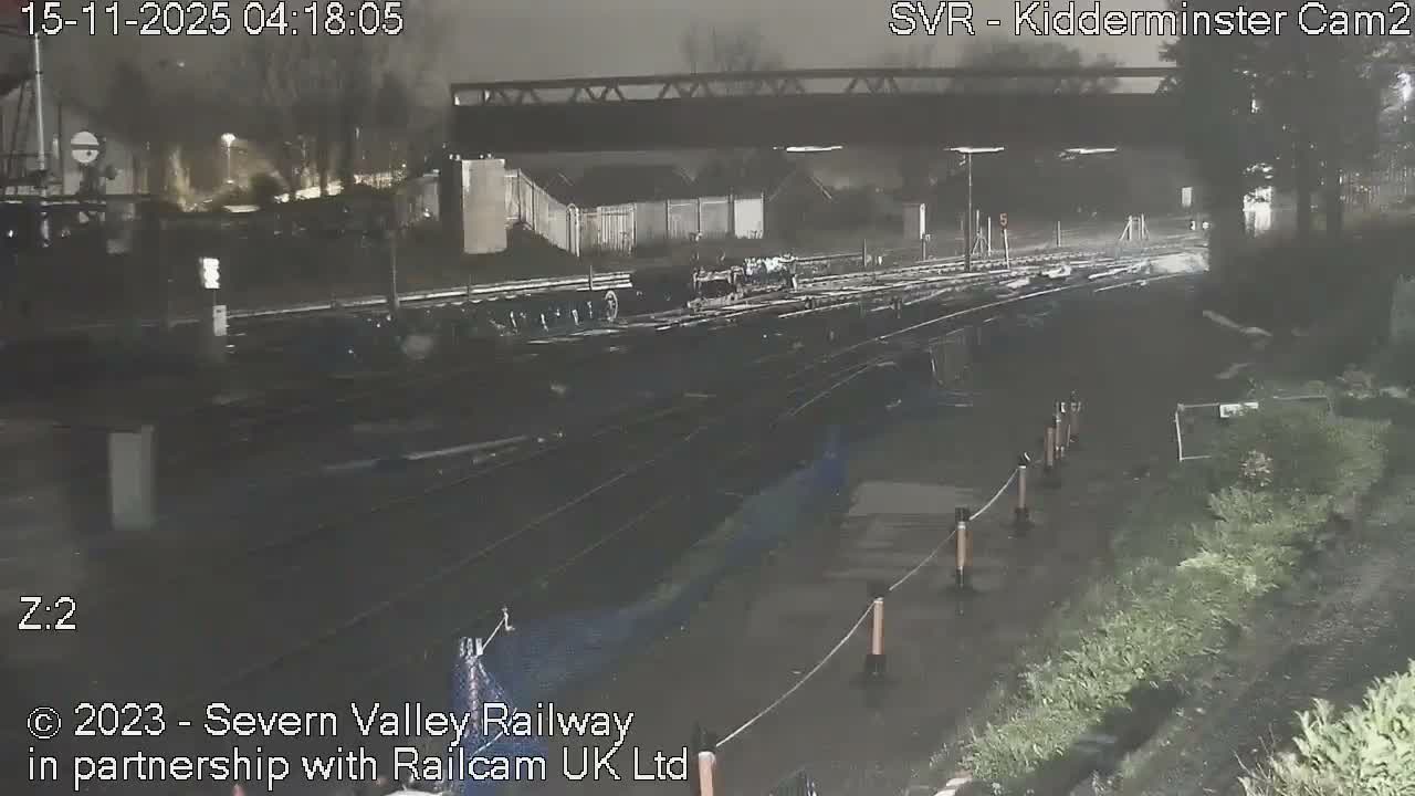 Outside Kidderminster Station, Severn Valley Railway Live Cam - Kidderminster, Wyre Forest, Worcestershire, West Midlands, England, United Kingdom