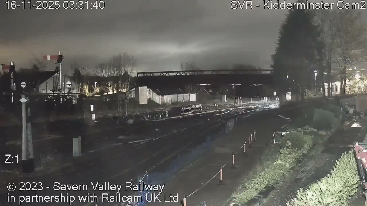 Outside Kidderminster Station, Severn Valley Railway Live Cam - Kidderminster, Wyre Forest, Worcestershire, West Midlands, England, United Kingdom