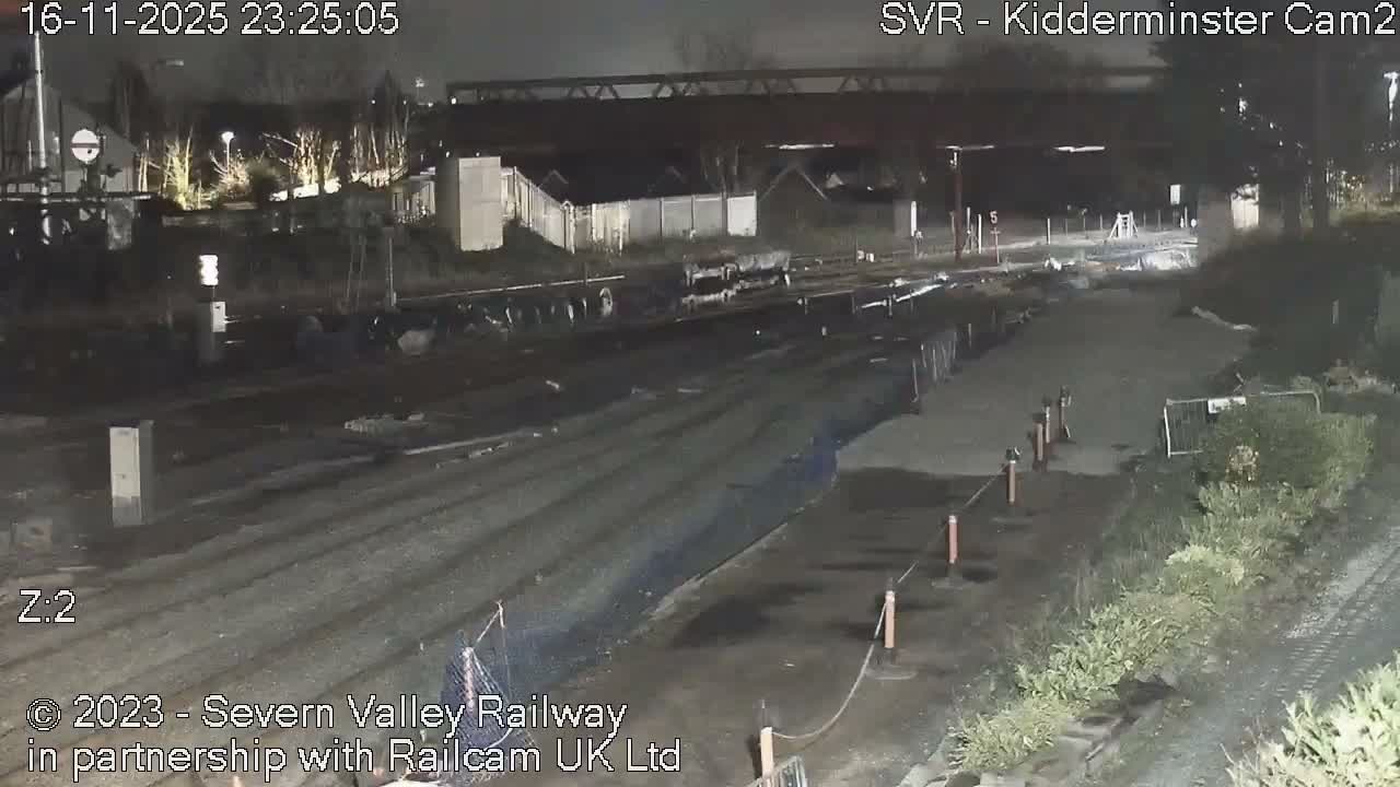 Outside Kidderminster Station, Severn Valley Railway Live Cam - Kidderminster, Wyre Forest, Worcestershire, West Midlands, England, United Kingdom