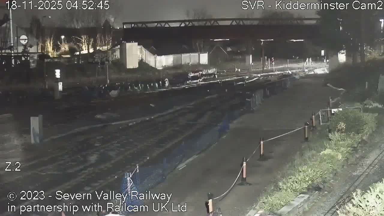 Outside Kidderminster Station, Severn Valley Railway Live Cam - Kidderminster, Wyre Forest, Worcestershire, West Midlands, England, United Kingdom