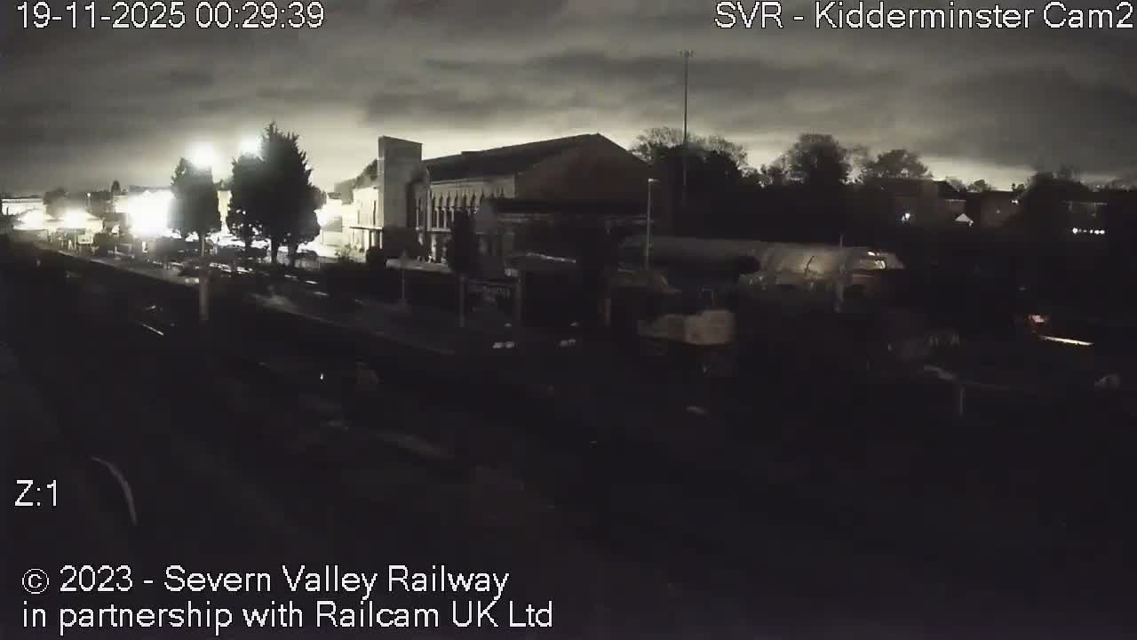 Outside Kidderminster Station, Severn Valley Railway Live Cam - Kidderminster, Wyre Forest, Worcestershire, West Midlands, England, United Kingdom