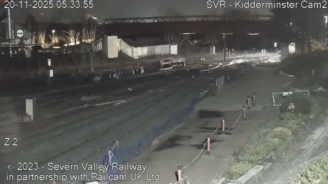 Outside Kidderminster Station, Severn Valley Railway Live Cam - Kidderminster, Wyre Forest, Worcestershire, West Midlands, England, United Kingdom