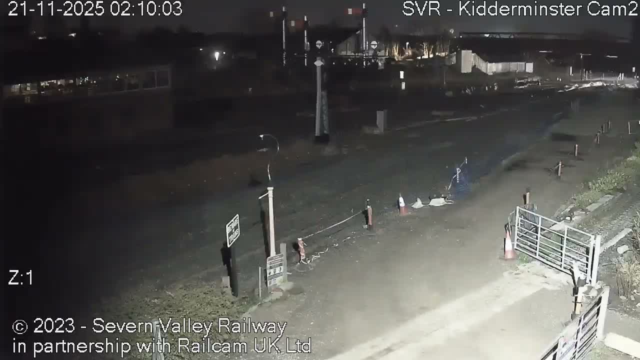 Outside Kidderminster Station, Severn Valley Railway Live Cam - Kidderminster, Wyre Forest, Worcestershire, West Midlands, England, United Kingdom