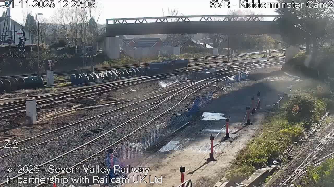 Outside Kidderminster Station, Severn Valley Railway Live Cam - Kidderminster, Wyre Forest, Worcestershire, West Midlands, England, United Kingdom