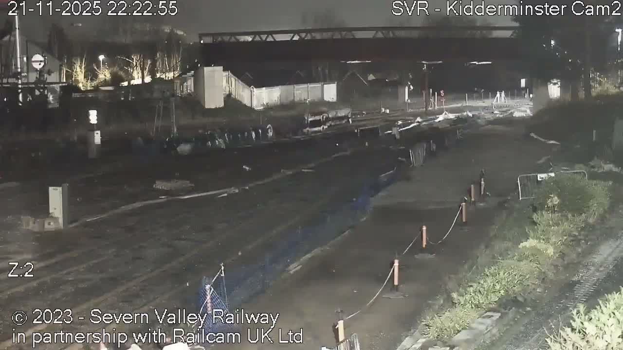 Outside Kidderminster Station, Severn Valley Railway Live Cam - Kidderminster, Wyre Forest, Worcestershire, West Midlands, England, United Kingdom