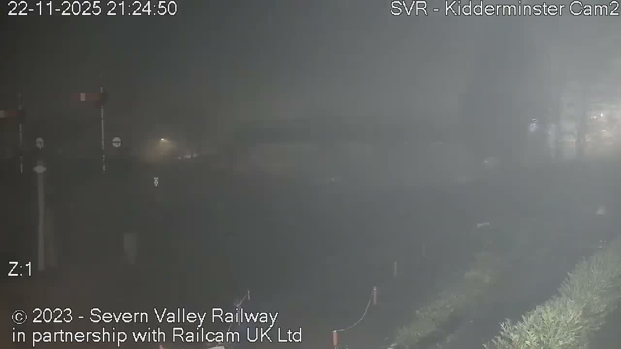 Outside Kidderminster Station, Severn Valley Railway Live Cam - Kidderminster, Wyre Forest, Worcestershire, West Midlands, England, United Kingdom