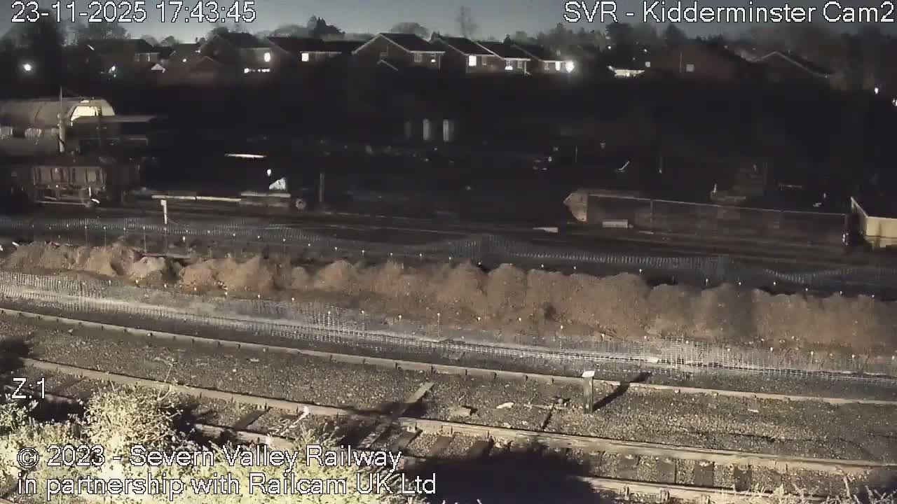Outside Kidderminster Station, Severn Valley Railway Live Cam - Kidderminster, Wyre Forest, Worcestershire, West Midlands, England, United Kingdom