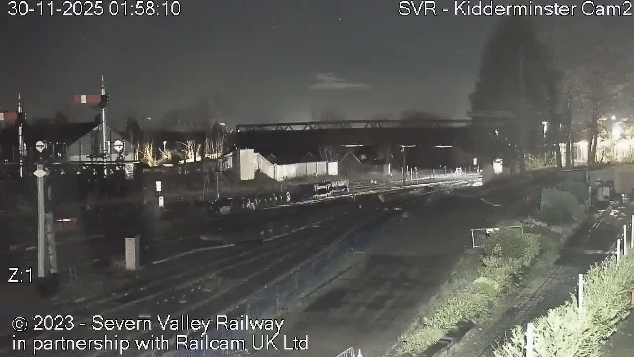 Outside Kidderminster Station, Severn Valley Railway Live Cam - Kidderminster, Wyre Forest, Worcestershire, West Midlands, England, United Kingdom