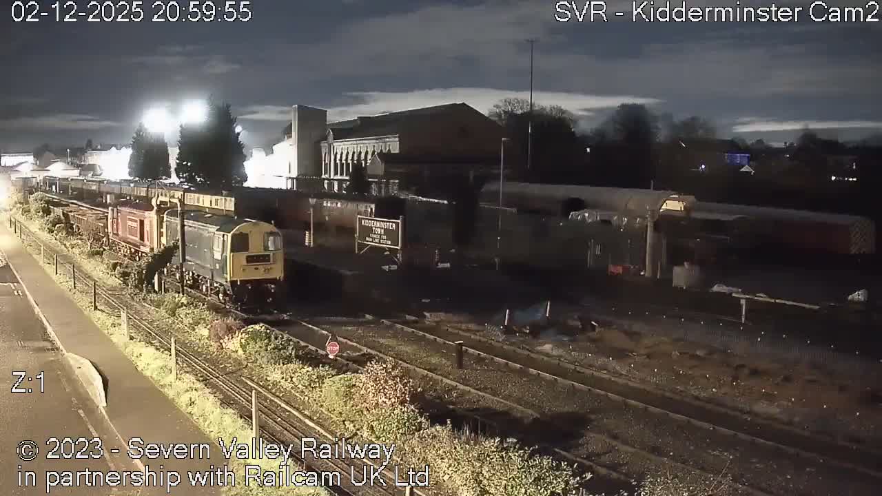 Outside Kidderminster Station, Severn Valley Railway Live Cam - Kidderminster, Wyre Forest, Worcestershire, West Midlands, England, United Kingdom