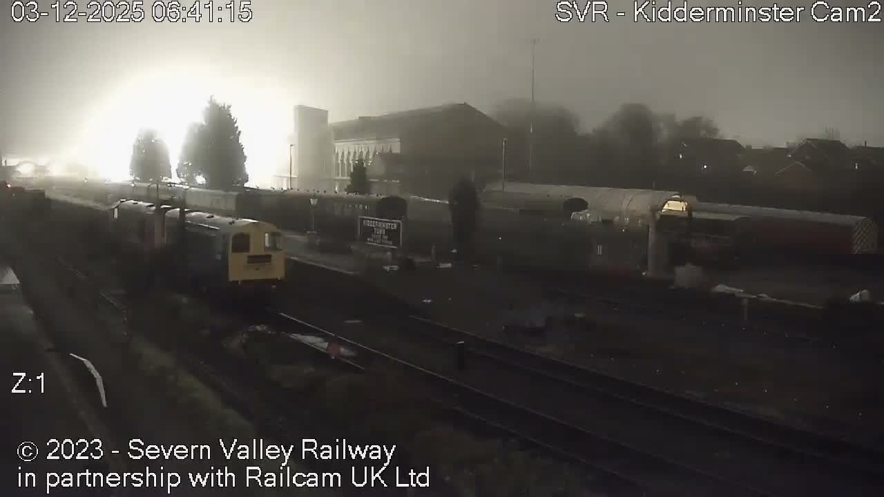 Outside Kidderminster Station, Severn Valley Railway Live Cam - Kidderminster, Wyre Forest, Worcestershire, West Midlands, England, United Kingdom
