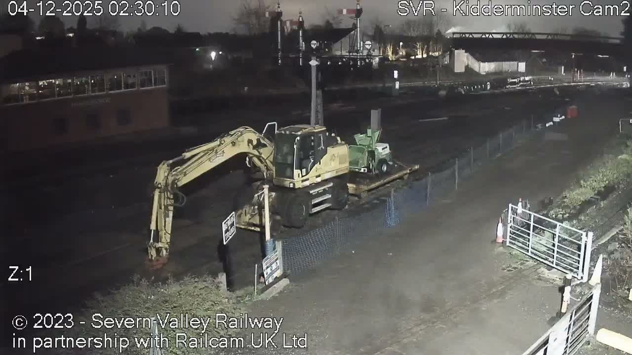 Outside Kidderminster Station, Severn Valley Railway Live Cam - Kidderminster, Wyre Forest, Worcestershire, West Midlands, England, United Kingdom