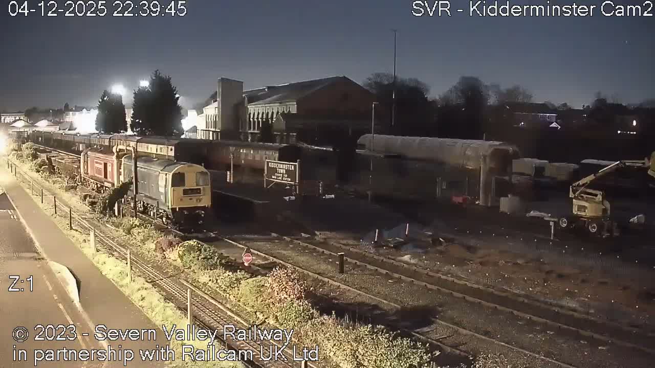 Outside Kidderminster Station, Severn Valley Railway Live Cam - Kidderminster, Wyre Forest, Worcestershire, West Midlands, England, United Kingdom
